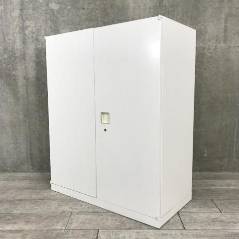 【中古】レクトライン  オカムラ（okamura） ローキャビネット／両開き