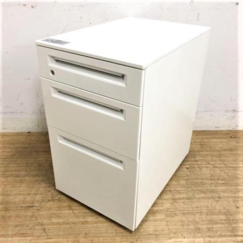 【中古】アドバンス  オカムラ（okamura） ワゴン3段