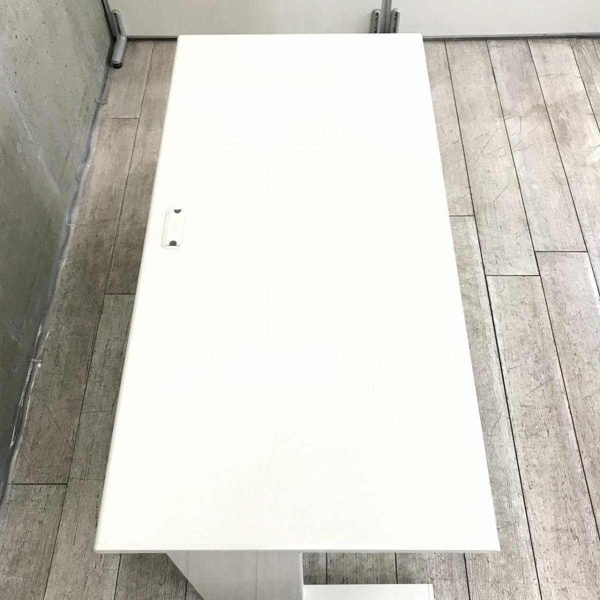 中古】フラットライン SP-T147 WH プラス/PLUS 片袖机 568431 - 中古