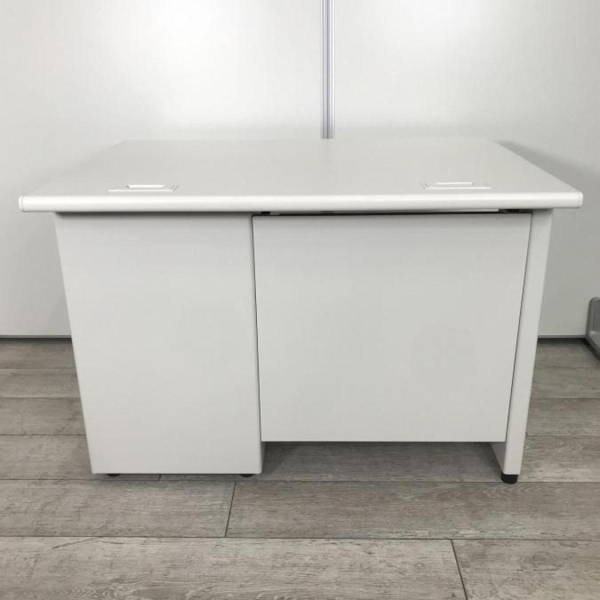 プラス　片袖机　W1000『中古小傷あり』 中古】LEED LE-NT107-2 WS プラス/PLUS 片袖机 568467 - 中古オフィス