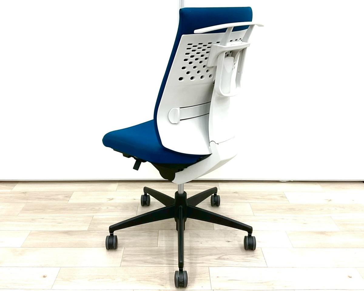 中古】ウィザード3 樹脂 CRS-G3622E1 コクヨ/KOKUYO 肘無ハイバック