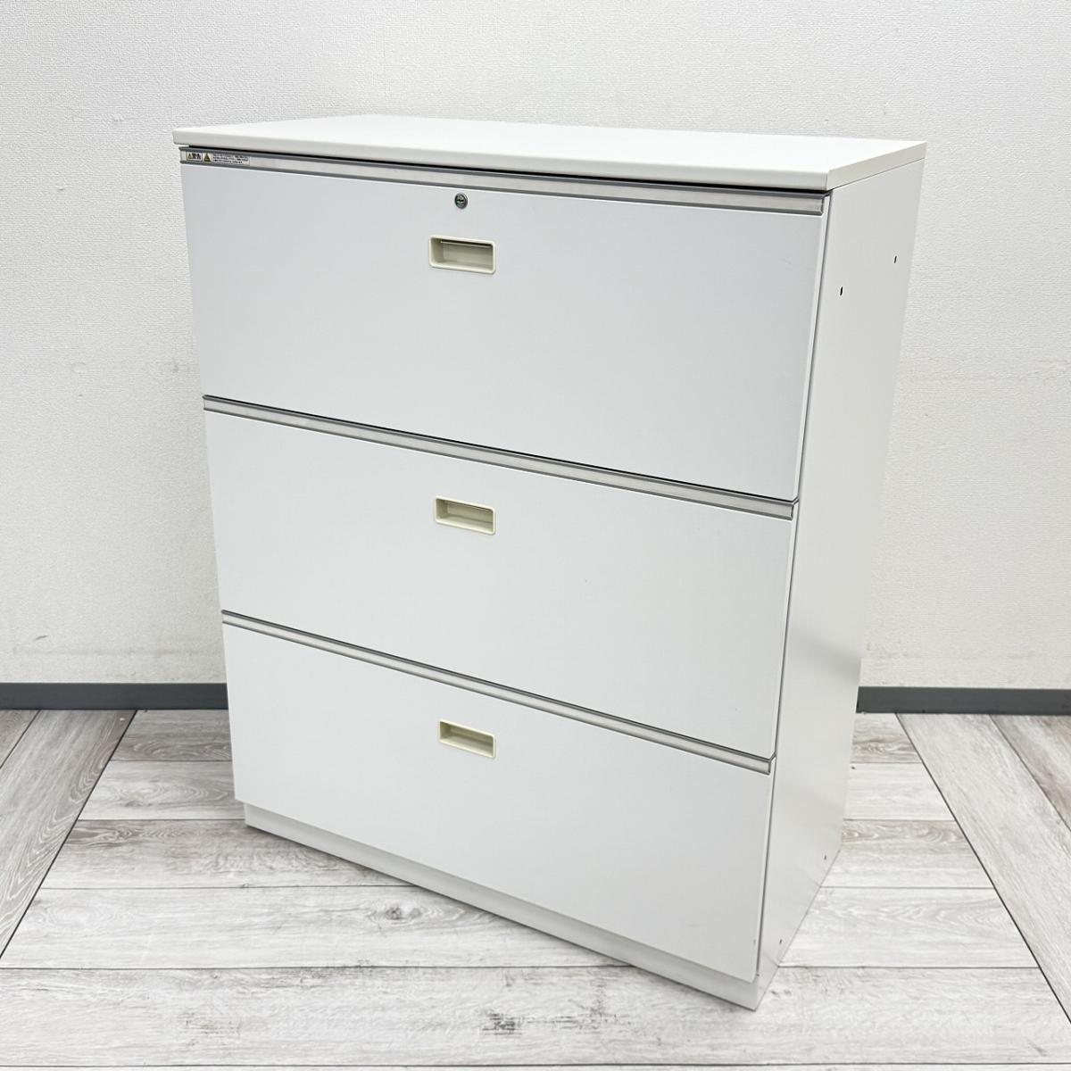 中古】シンライン HTM-109AAS-W9 イトーキ/ITOKI ローキャビネット