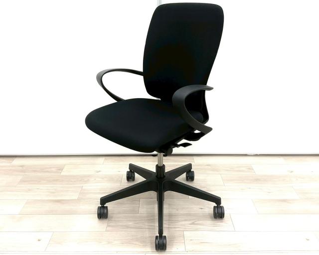 【中古】フルゴ KF-436GB-T1T1T1 イトーキ（ITOKI） 肘付ハイバックチェア