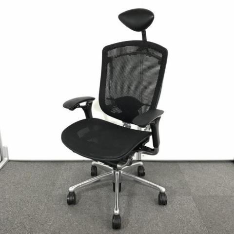 【中古】コンテッサ セコンダ  オカムラ（okamura） 肘付ハイバックチェア