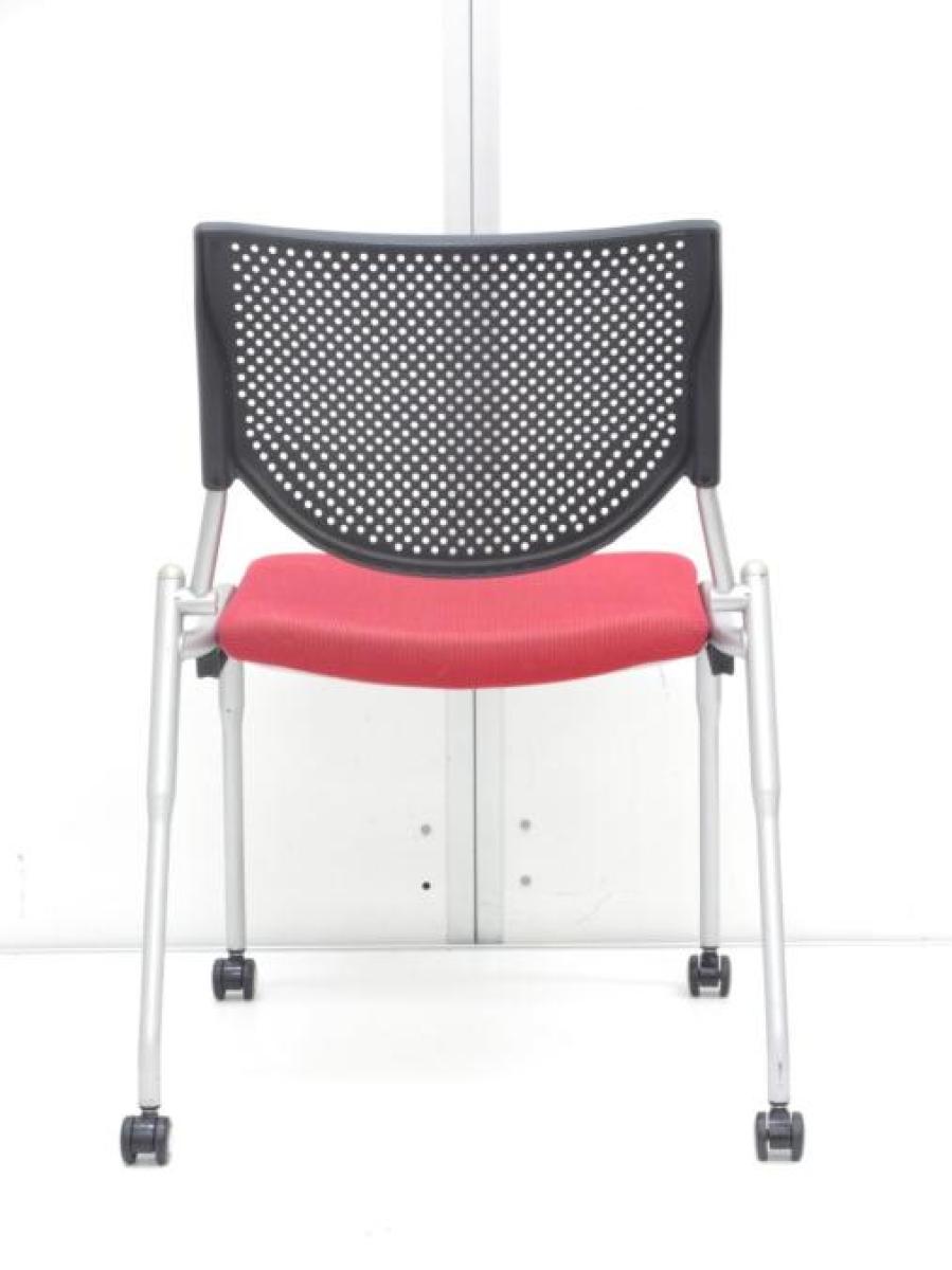 中古】プロスタック オカムラ/okamura スタッキングチェア 568598