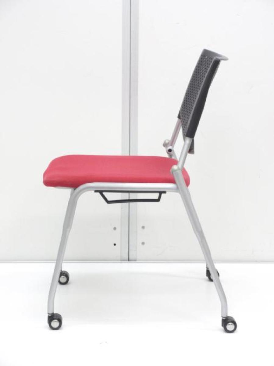 中古】プロスタック オカムラ/okamura スタッキングチェア 568598