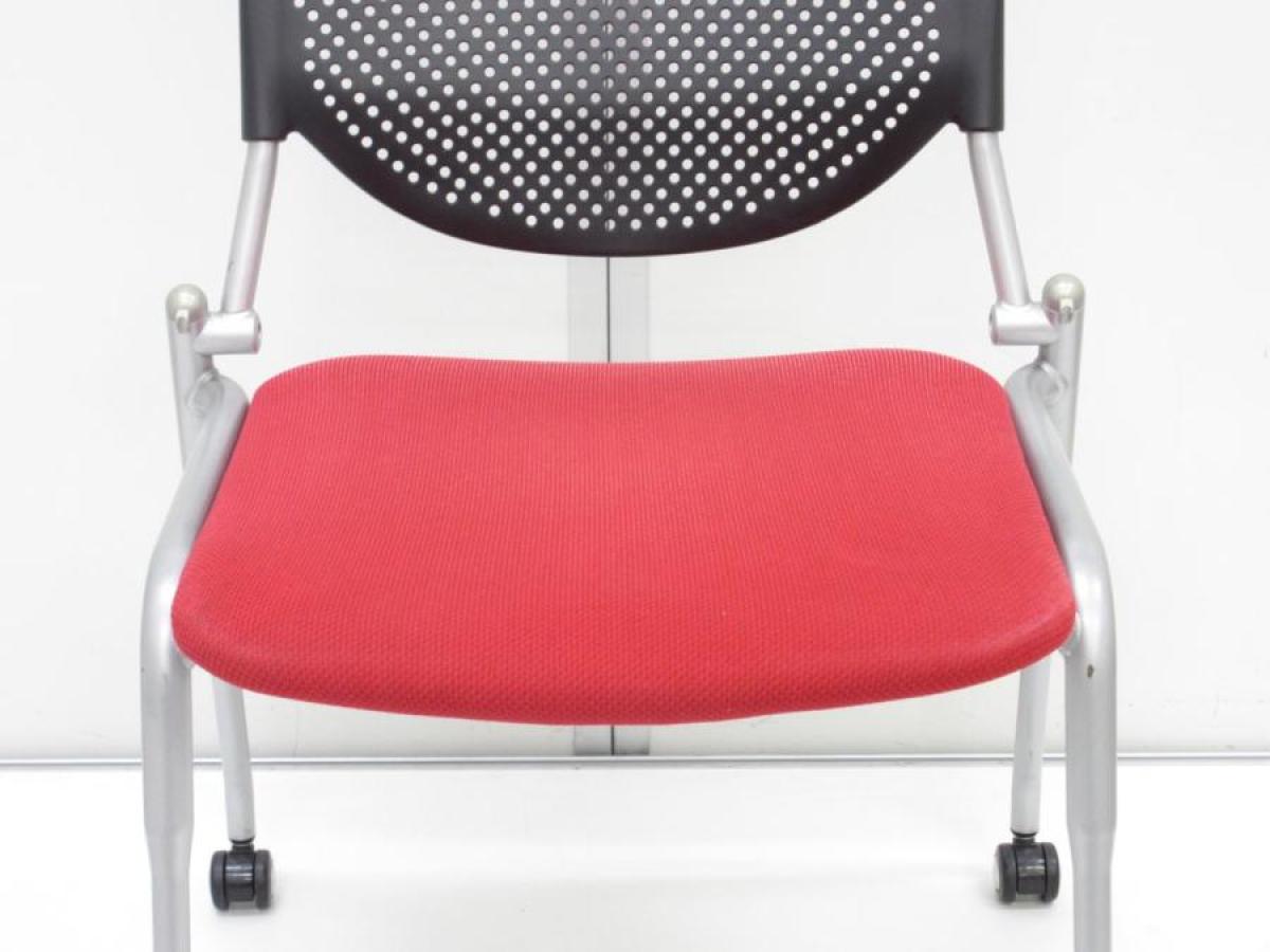 中古】プロスタック オカムラ/okamura スタッキングチェア 568598