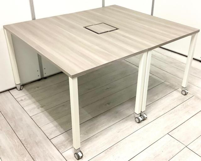 【中古】アプションフリー 3YARDP　MX62 オカムラ（okamura） ミーティングテーブル（会議机）