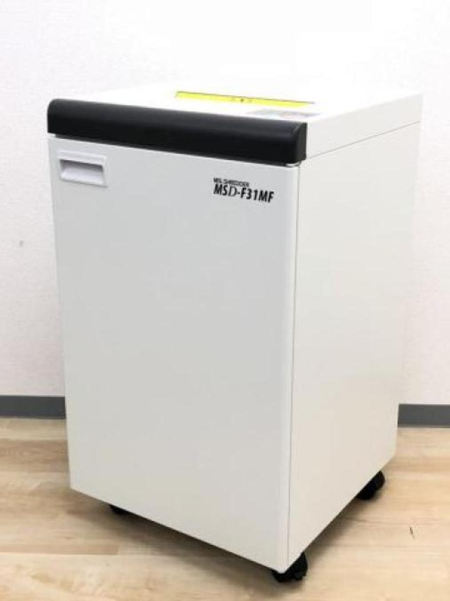 【定価約100万円】【ワンカットクロスで細断幅約1×9.6ｍｍ！！最大細断枚数20枚】■明光商会　ＭＳＤ-Ｆ３１ＭＦ　シュレッダー【AD】
                        MSDシリーズ
                                    中古
            