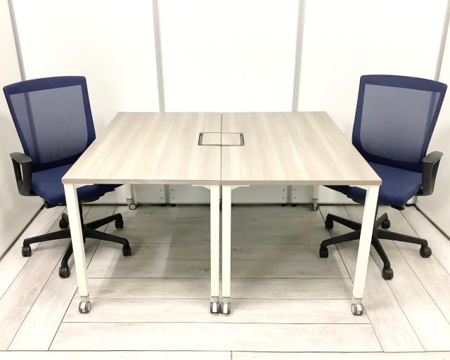 【中古】アプションフリー 3YARDP　MX62 オカムラ（okamura） ミーティングテーブル（会議机）