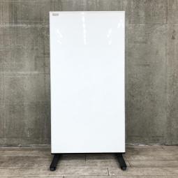 【コレは便利に使えます！】■コクヨ製　ホワイトボードパーティション　H1800mm　キャスター付【ABW】