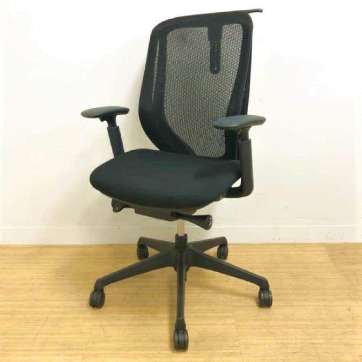 中古】シルフィーメッシュ C636XR FMP1 オカムラ/okamura 肘付