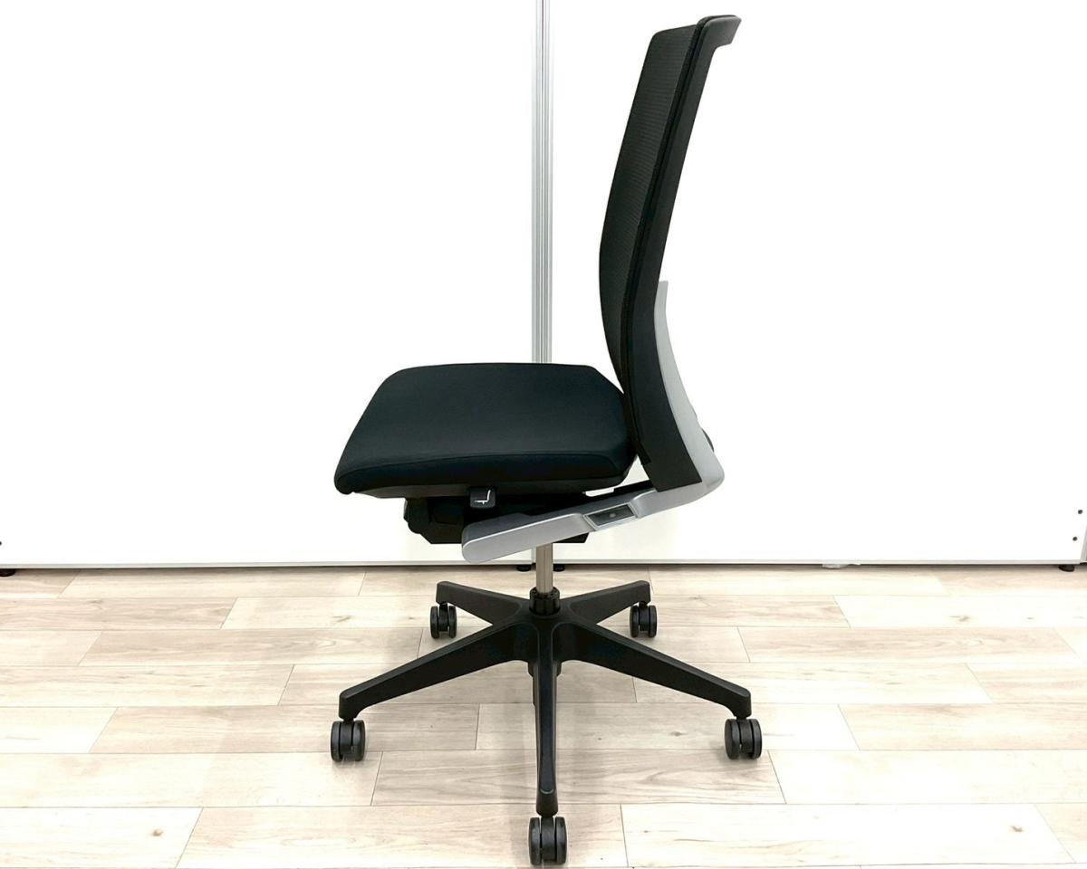 中古】ヴェントチェア KE-867JB-T1T1 イトーキ/ITOKI 肘無ハイバック