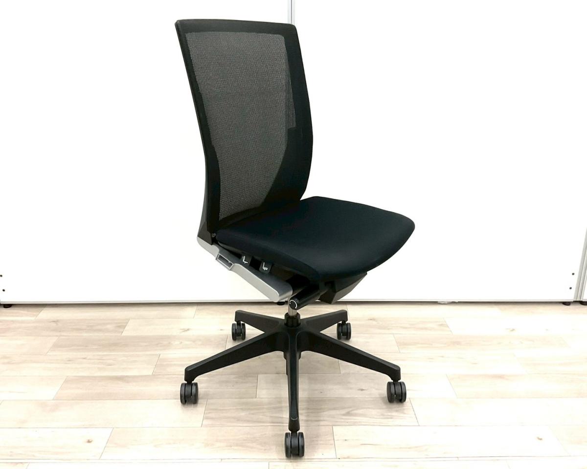 中古】ヴェントチェア KE-867JB-T1T1 イトーキ/ITOKI 肘無ハイバック