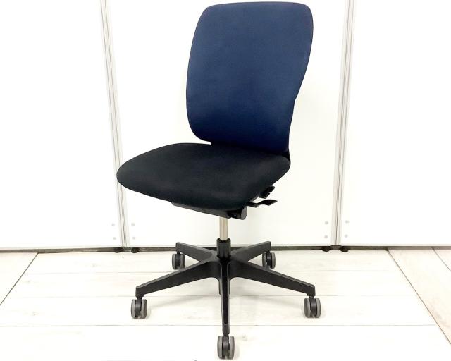 【中古】フルゴ KF-430GB-T1B2 イトーキ（ITOKI） 肘無ハイバックチェア