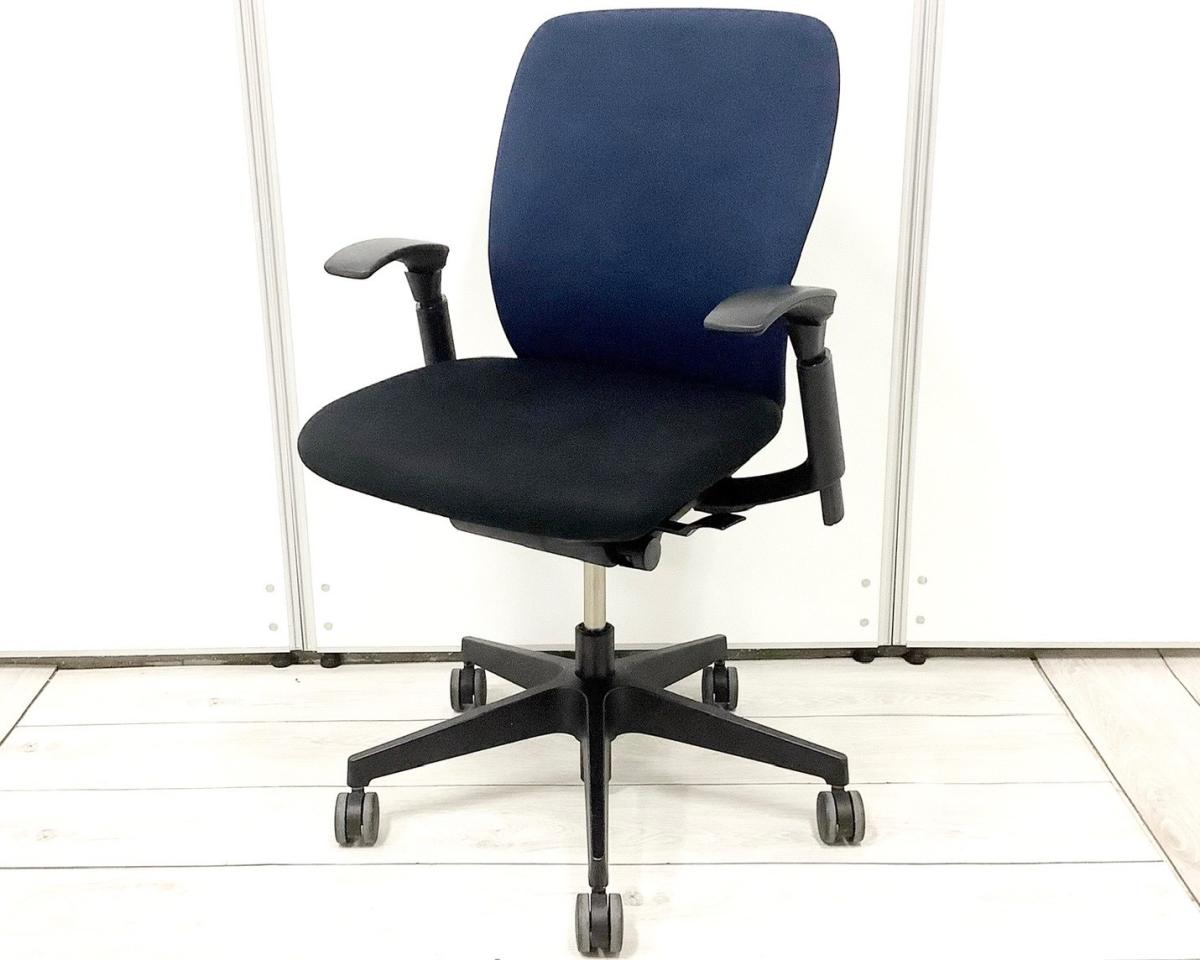 中古】フルゴ KF-447GB-T1B2 イトーキ/ITOKI 肘付ハイバックチェア 