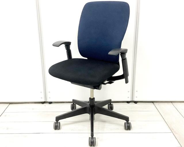 【中古】フルゴ KF-437GB-T1B2 イトーキ（ITOKI） 肘付ハイバックチェア