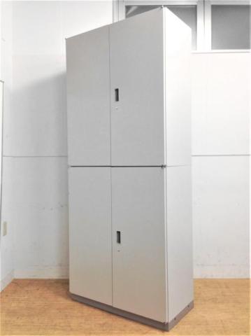 【中古】シンライン  イトーキ（ITOKI） ハイキャビネット／両開き＋両開き