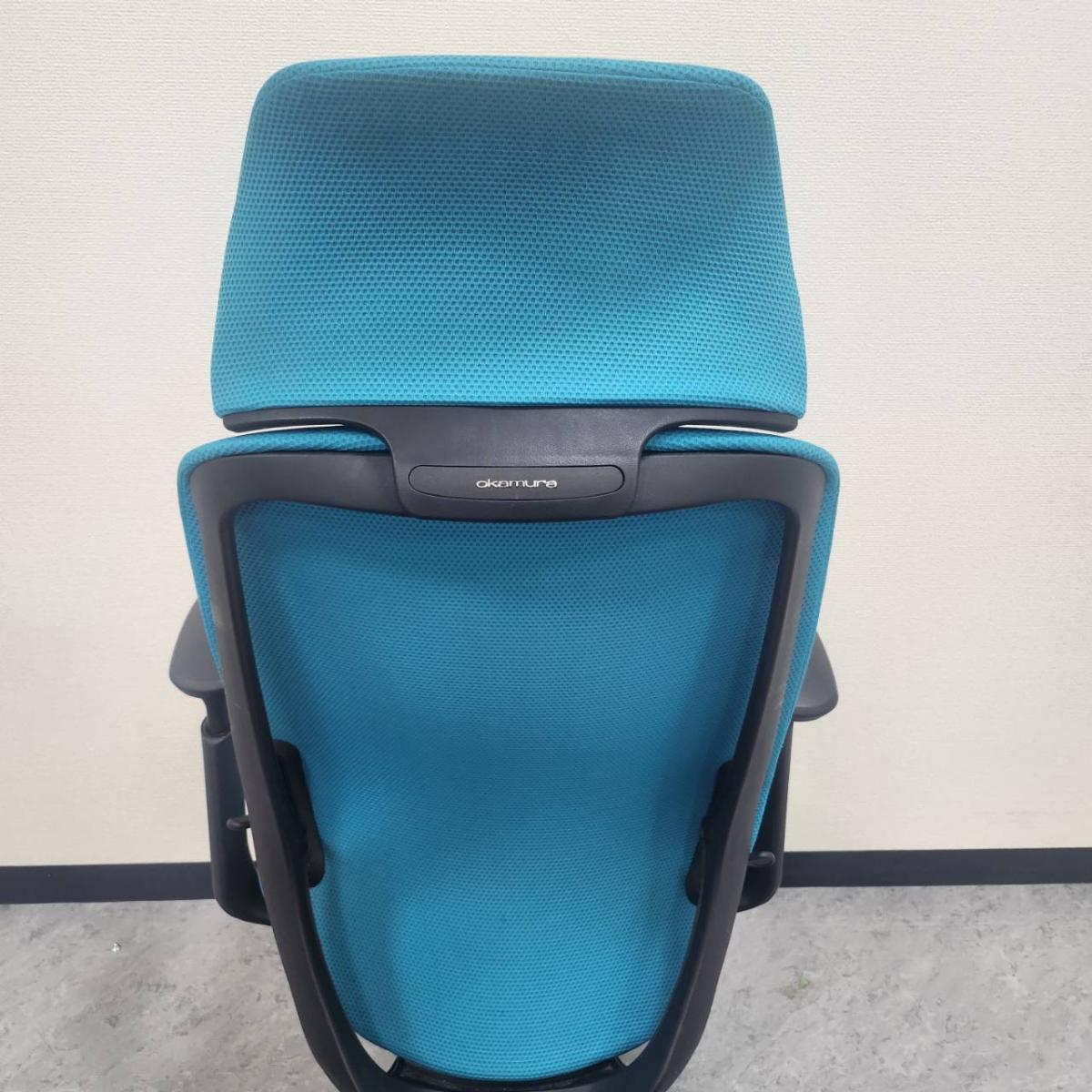中古】シルフィー オカムラ/okamura 肘付ハイバックチェア 568992