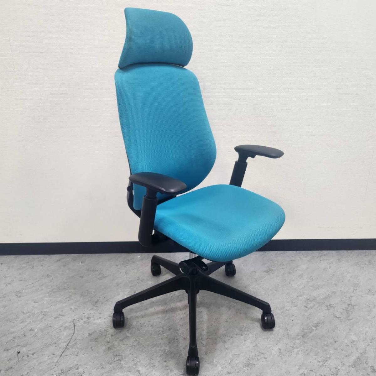 中古】シルフィー オカムラ/okamura 肘付ハイバックチェア 568992