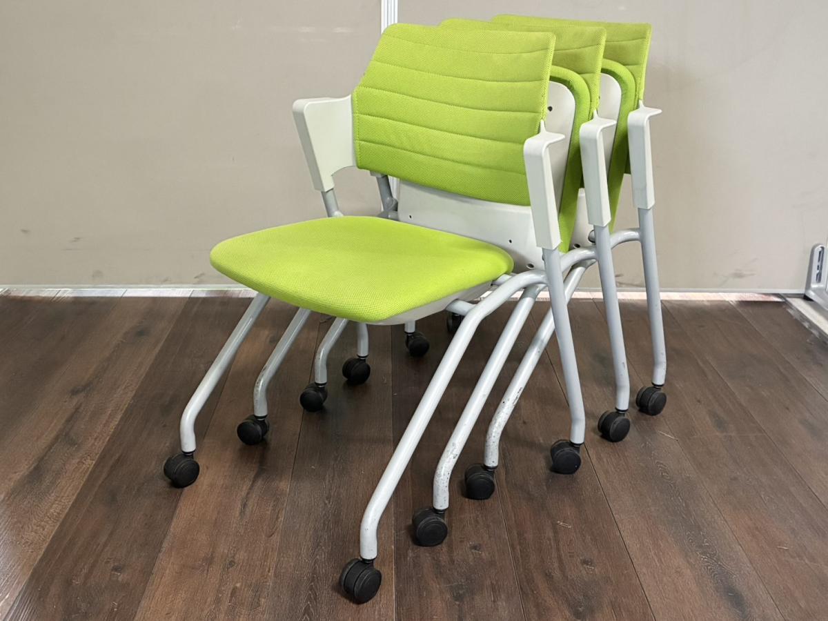 むいち 中古】ヴィラージュチェア 8VCC1A FTC5 オカムラ/okamura ミーティング