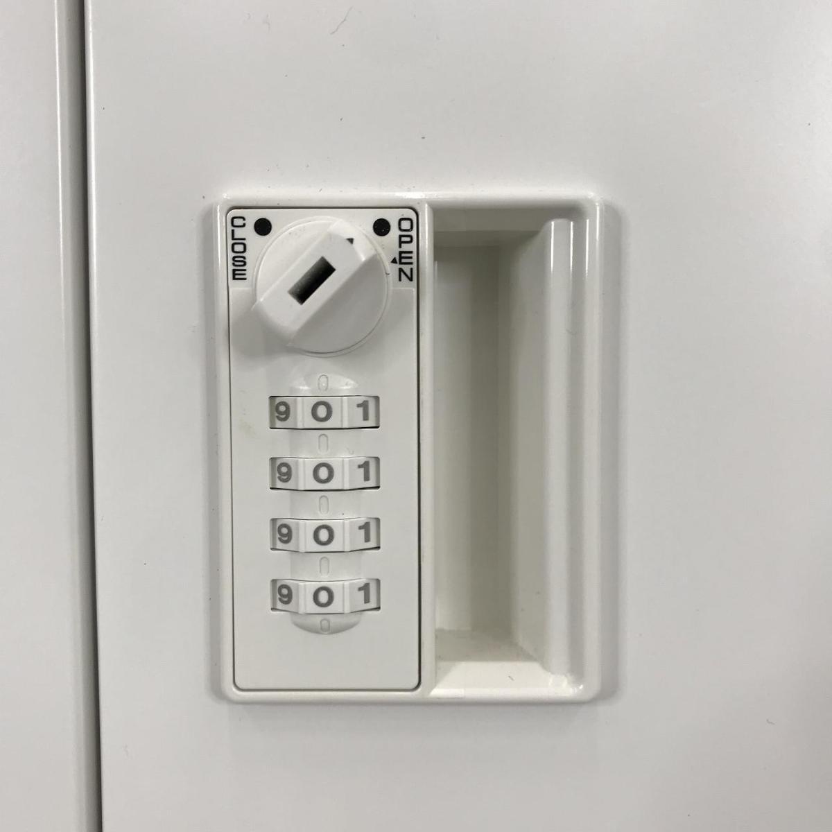 中古】シンラインロッカー HCN-189HER1-W9 イトーキ/ITOKI 8人用 中古】シンラインロッカー HCN-189HER1-W9 イトーキ/ITOKI 8人用