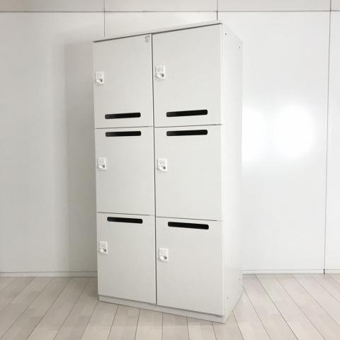 【中古】M型 HDM-9823FN-W9 イトーキ（ITOKI） 6人用パーソナルロッカー