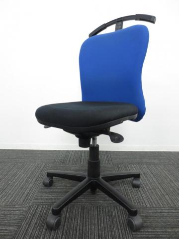 【中古】カプティ KC-HB92SL BL プラス（PLUS） 肘無ローバックチェア