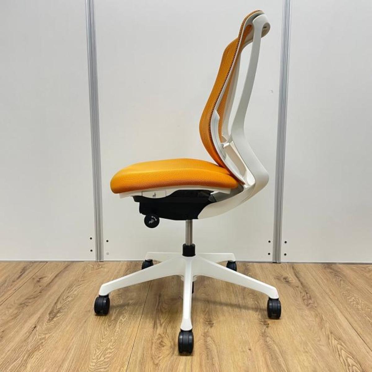 中古】シルフィーメッシュ オカムラ/okamura 肘無ハイバックチェア