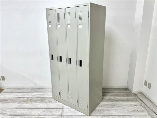 【中古】その他シリーズ  プラス（PLUS） 4人用更衣ロッカー