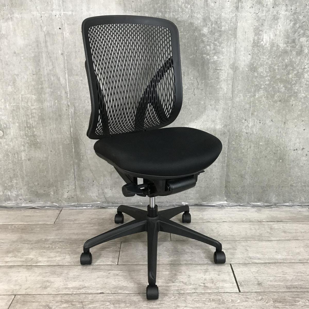 中古】yera イナバ/INABA 肘無ハイバックチェア 569179 - 中古オフィス 