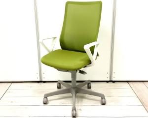 ワークチェア アームレスト付き 固定肘　アジャストアーム オススメ(おすすめ) 大人気 ・Okamura/オカムラ ・Fluent/フルーエント ※横浜本店撮影画像※