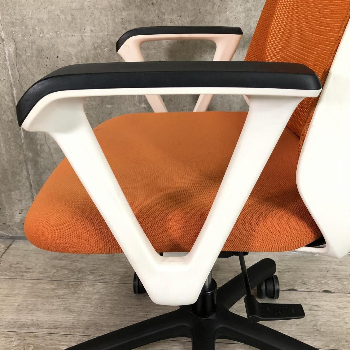 中古】ノナ KZ-330JB-W9D3 イトーキ/ITOKI 肘付ハイバックチェア