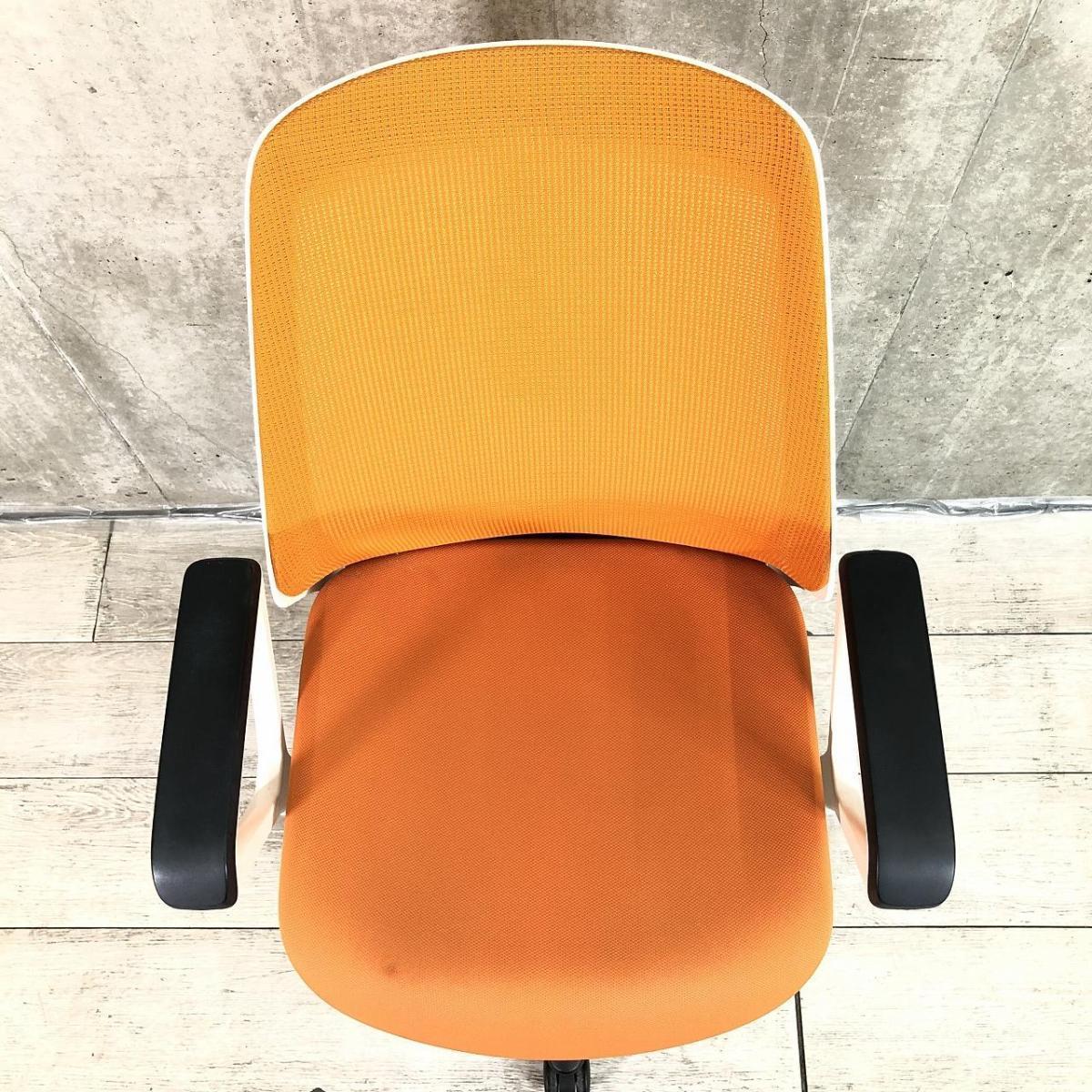 中古】ノナ KZ-330JB-W9D3 イトーキ/ITOKI 肘付ハイバックチェア