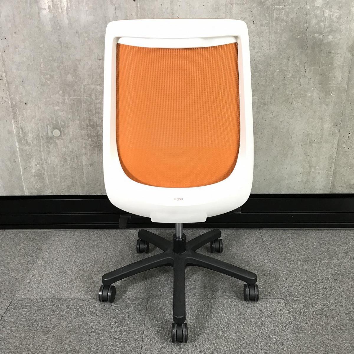 中古】ノナ KZ-330JB-W9D3 イトーキ/ITOKI 肘無ハイバックチェア