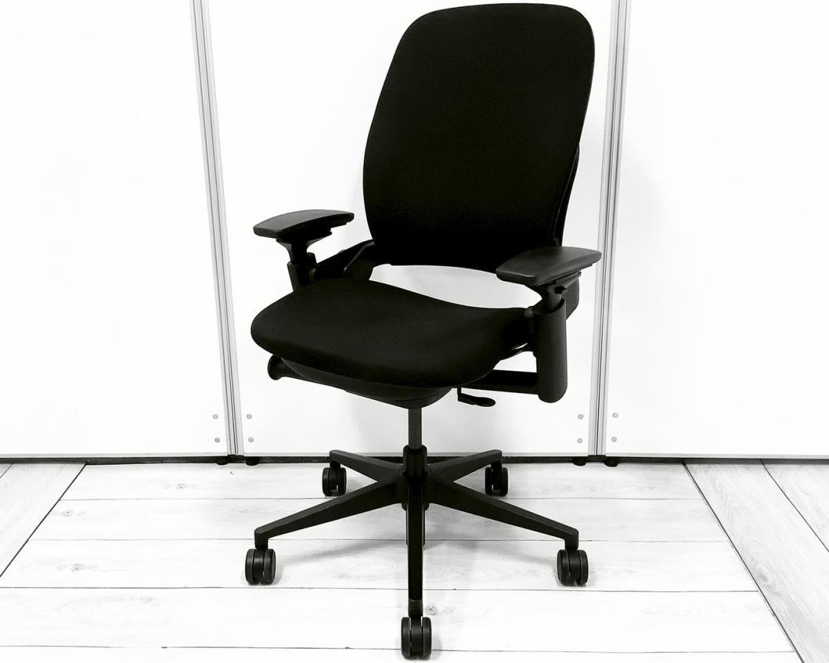 中古】リープV2 Steelcase/スチールケース 肘付ハイバックチェア
