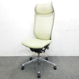 【限定1脚】エクストラハイバック仕様の高級チェア入荷!中古 高級チェア OAチェア オフィスチェア テレワーク 在宅ワーク ※実在庫につきましては座面メッシュになります。