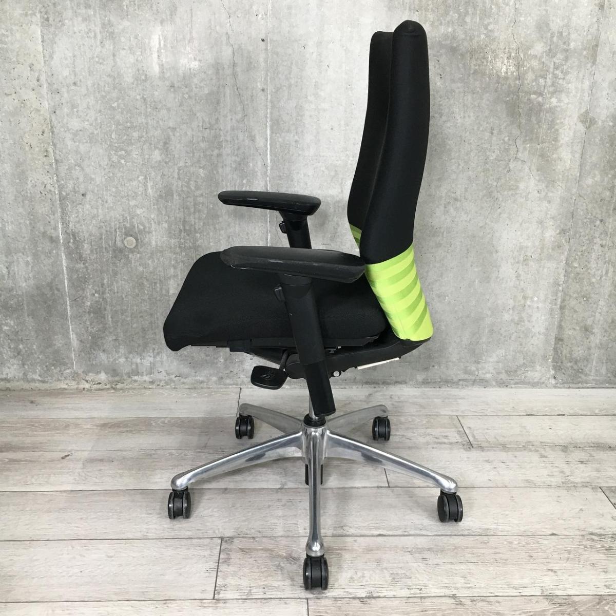 中古】フィーゴチェア オカムラ/okamura 肘付ハイバックチェア 569320