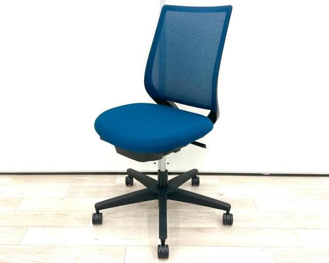 【中古】ミトラシリーズ CRS-G2900E6 コクヨ（KOKUYO） 肘無ローバックチェア