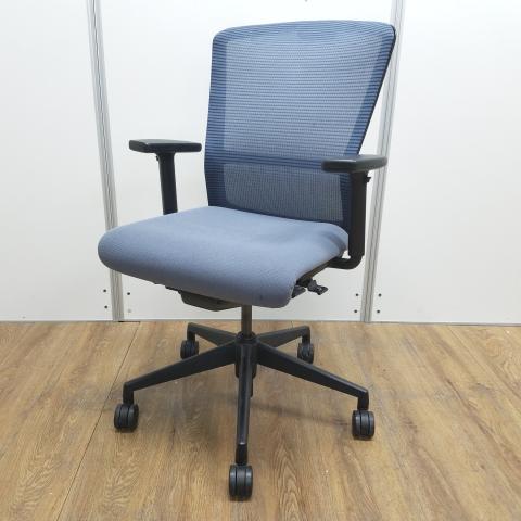 【中古】エルフィ  ウチダ（UCHIDA) 肘付ハイバックチェア