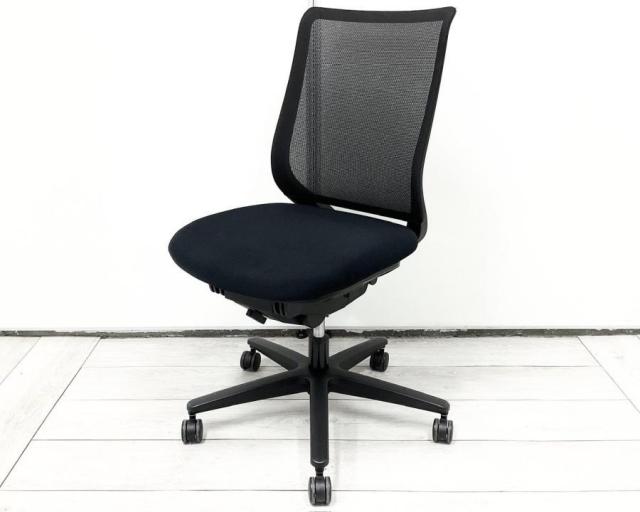 【中古】ミトラシリーズ CRS-G2900E6 コクヨ（KOKUYO） 肘無ローバックチェア