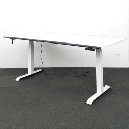 【1台入荷】人気の上下昇降テーブル入荷！中古　ホワイト　テーブル　オフィス　ミーティング　会議　上下昇降　H630～H1290　コクヨ　SEQUENCE