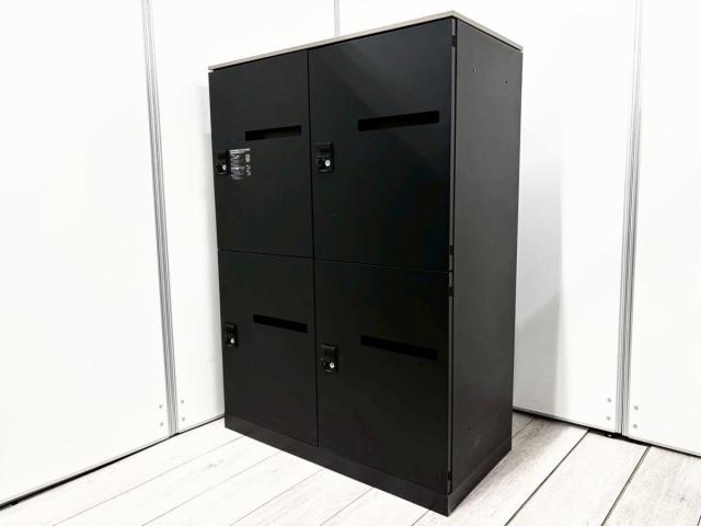 【中古】ピクスライン 4Z6JRY ZK25 オカムラ（okamura） 4人用パーソナルロッカー