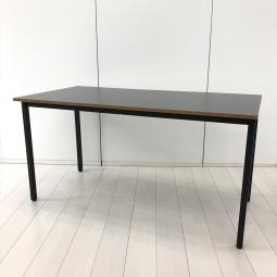 【ちょっとした打ち合わせや作業にもオススメの会議テーブル！パーソナルデスクにも！】■ガラージ(Garage)製　ミーティングテーブル　角テーブル　W1400×D700㎜　■ブラック