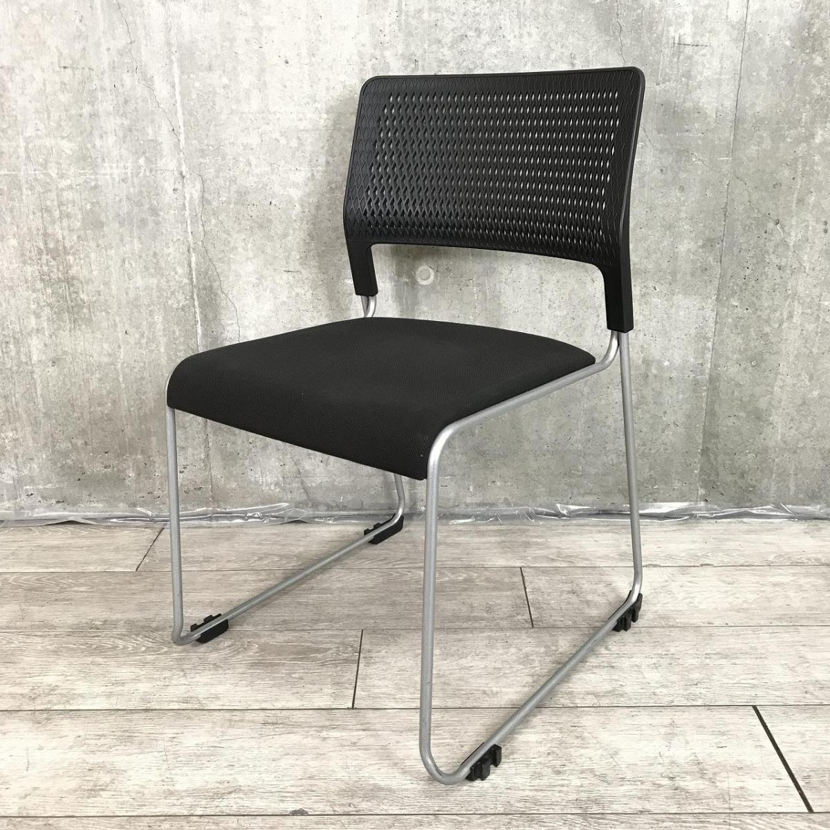 【在庫入れ替え】【会議用・ミーテング用として最適！背面樹脂メッシュが印象的！】■ウチダ(UCHIDA)製　MP-220シリーズ　スタッキングチェア　ミーティングチェア　■背面樹脂メッシュ　■ブラック【T4】
                        MP-220シリーズ
                                    中古
            