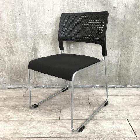 【中古】MP-220シリーズ MP-220B ウチダ（UCHIDA) スタッキングチェア