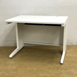 オカムラ　アドバンス　平机　W1000のコンパクトサイズ　ホワイト　引出無し【愛知・名古屋・豊田・静岡・浜松】