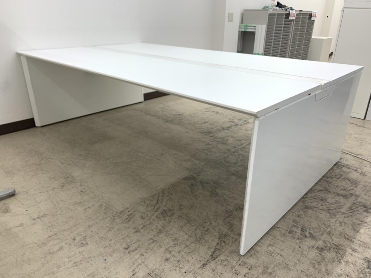 【幅2400㎜】レイアウト変更必須アイテムフリアドデスク単体タイプ※パネル脚ホワイト◆オカムラ製（MG99）
                        プロユニットフリーウェイ
                                    中古
            