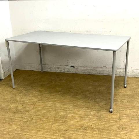 【2023年製】コクヨ　エニーテーブル　2本キャスター仕様　ライトグレー　社内ミーティング・リフレッシュスペース・お客様との打ち合わせ用に【ABW】