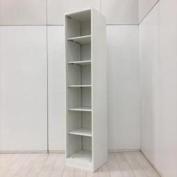 【幅450㎜】【扉が無いから出し入れしやすい！コンパクトサイズでスペースを有効活用！】/オススメ(おすすめ) /人気商品【弊社使用欄：A01052158】■オカムラ(okamura)製　レクトラインシリーズ　オープン書庫　ハイキャビネット　W450×H2150㎜　■ホワイト